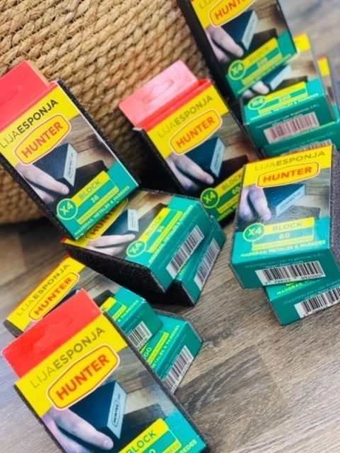 lija esponja hunter taco block
