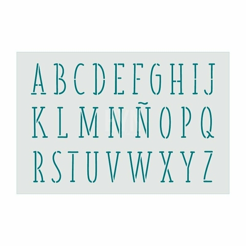 stencil abc may hyn laser 20X30 STABC 007