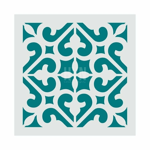 stencil mayolica III 20x20 STE 061
