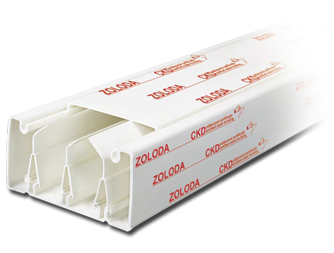 Cablecanal 100x50mm x 2m Blanco CKD-100-50-BL Zoloda®