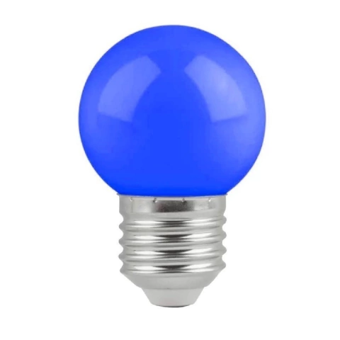 Lámpara led gota color 3w E27 Azul Tbc-in®