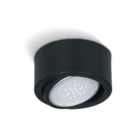 Plafón Spot AR111 móvil Ø 145 x 70mm Negro - San Justo