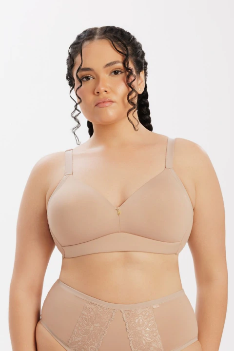 Sutiã com Bojo Triângulo Basics Plus 62519