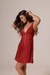 Camisola em tule com renda 71058