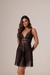 Camisola em tule com renda 71058 - comprar online