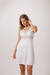 Camisola Princesa Em Renda Com Liganete - 72230 - More Lingerie