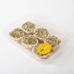 Canastitas Premium con nueces, apio, roquefort y mozarela. Bandeja 6 un - comprar online