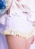 Shorts Utilitário Rendinha Branco e Amarelo - loja online