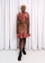 Saia Paula Rondon Lamê Floral na internet