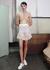 Shorts Paula Rondon Tule Bordado - comprar online