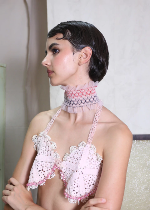 Gola Paula Rondon Circo Rosa - comprar online