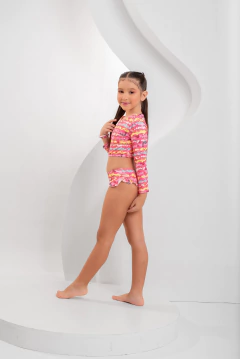 BIQUINI INFANTIL MANGA LONGA M na internet