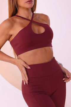 CONJUNTO SHORT BOLSO+CROPPED CRUZADO - comprar online