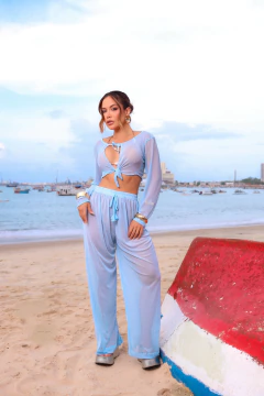 CONJUNTO SOFIA (CALÇA + CROPED) - comprar online