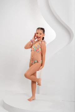 BIQUINI INFANTIL BABADO M - Menina File