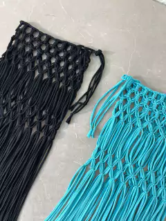 Saia longa macrame - loja online