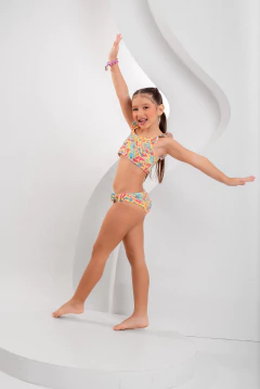 BIQUINI INFANTIL BABADO P - loja online