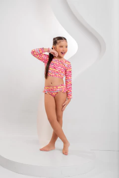 BIQUINI INFANTIL MANGA LONGA M - loja online