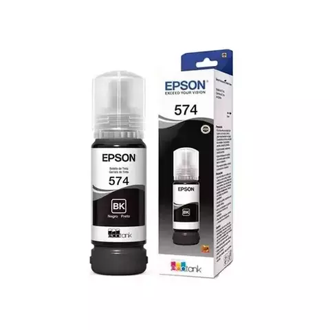 BOTELLA DE TINTA EPSON 574 NEGRA PARA L8050