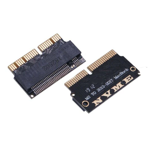 ADAPTADOR M2 APPLE MACBOOK AIR 2013 2014 2015 A1465 A1466 A1502 A1398 2.6 A M2 INTERFACE PCIE NVME
