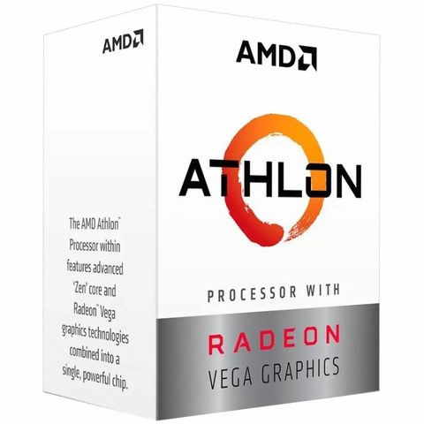CPU PROCESADOR AMD ATHLON 3000G 3.5GHZ AM4