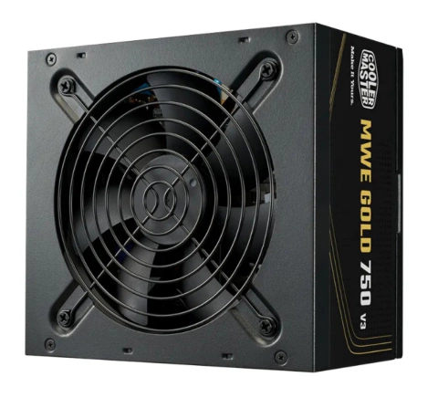 FUENTE COOLER MASTER MWE GOLD 750W V3 NM FR (No Modular)
