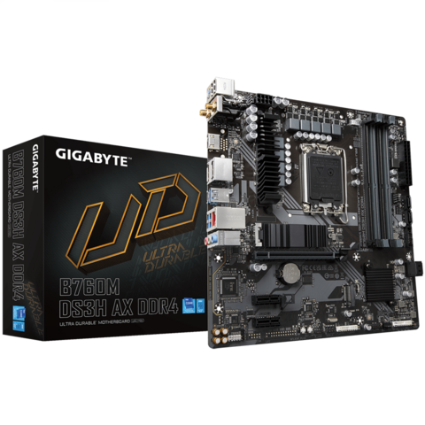 MOTHER GIGABYTE (LGA1700) B760M DS3H AX DDR4