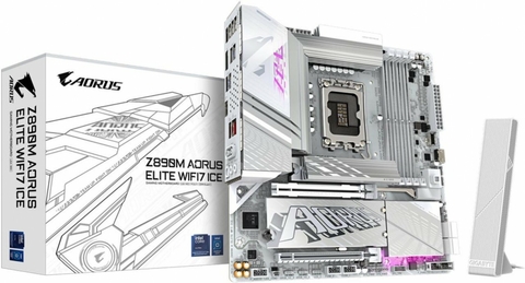 MOTHER GIGABYTE (LGA1851) Z890M A ELITE WF7 ICE