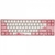 TECLADO MECANICO DUCKY MIYA PRO SAKURA V2 SWITCH VARMILO EC ROSE V2 ENGLISH PBT ILUMINACION LED BLANCO