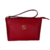 BOLSA DE MÃO EM COURO BRIZZA-VERMELHO