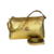 BOLSA VICK PEQUENA EM COURO - DOURADA - comprar online