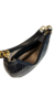Imagem do BOLSA DE OMBRO MÉDIA CLEO EM COURO - PRETO CROCO