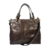BOLSA ISLA GRANDE EM COURO - CAFÉ CROCO