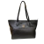 BOLSA SHOPPING GRANDE LORE EM COURO - PRETA CROCO - comprar online