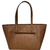 BOLSA SHOPPING GRASI EM COURO - MARROM FAVO - comprar online