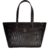 BOLSA SHOPPING GRASI EM COURO - CAFÉ