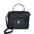 BOLSA QUADRADA NESSA EM COURO - PRETA CROCO - comprar online
