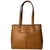 BOLSA MÉDIA EM COURO SARA - CARAMELO - comprar online