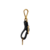 CHAVEIRO COURO FIVELA PRETO - comprar online