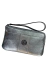 BOLSA DE MÃO EM COURO - PRATA on internet
