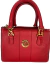 Image of SMALL IVY LEATHER BAG - RED