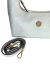 LUMA MEDIUM LEATHER BAG - WHITE - SUELDOS