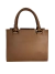 BOLSA TOTE EM COURO MÉDIA - CARAMELO FAVO