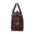 BOLSA PEQUENA EM COURO EMMY - MARROM - SUELDOS
