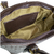 BOLSA MÉDIA EM COURO JADE-CAFÉ CROCO - loja online
