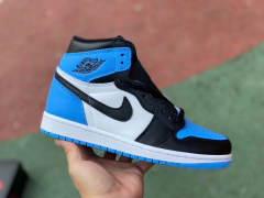 Air Jordan 1 High Blue White Black UNC toe - Hype Imports BR