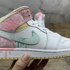 air jordan 1 mid ice cream - loja online