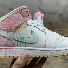 air jordan 1 mid ice cream - loja online