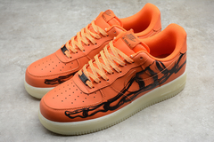 air force 1 low orange skeleton halloween - comprar online