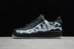 air force 1 low black skeleton halloween - comprar online